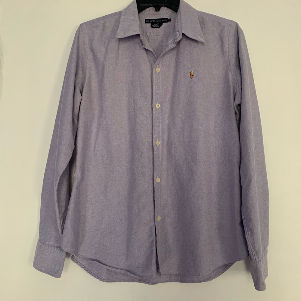 Polo Ralph Lauren Blue Cotton Shirt